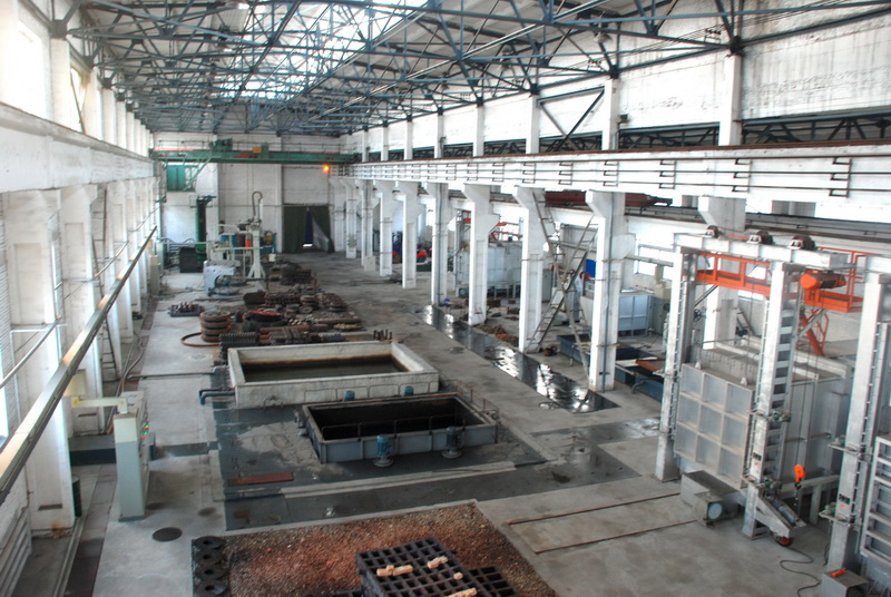 热处理生产现场