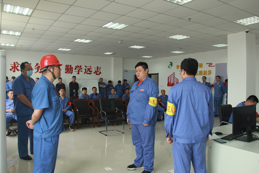 仿真机室进行反事故演习